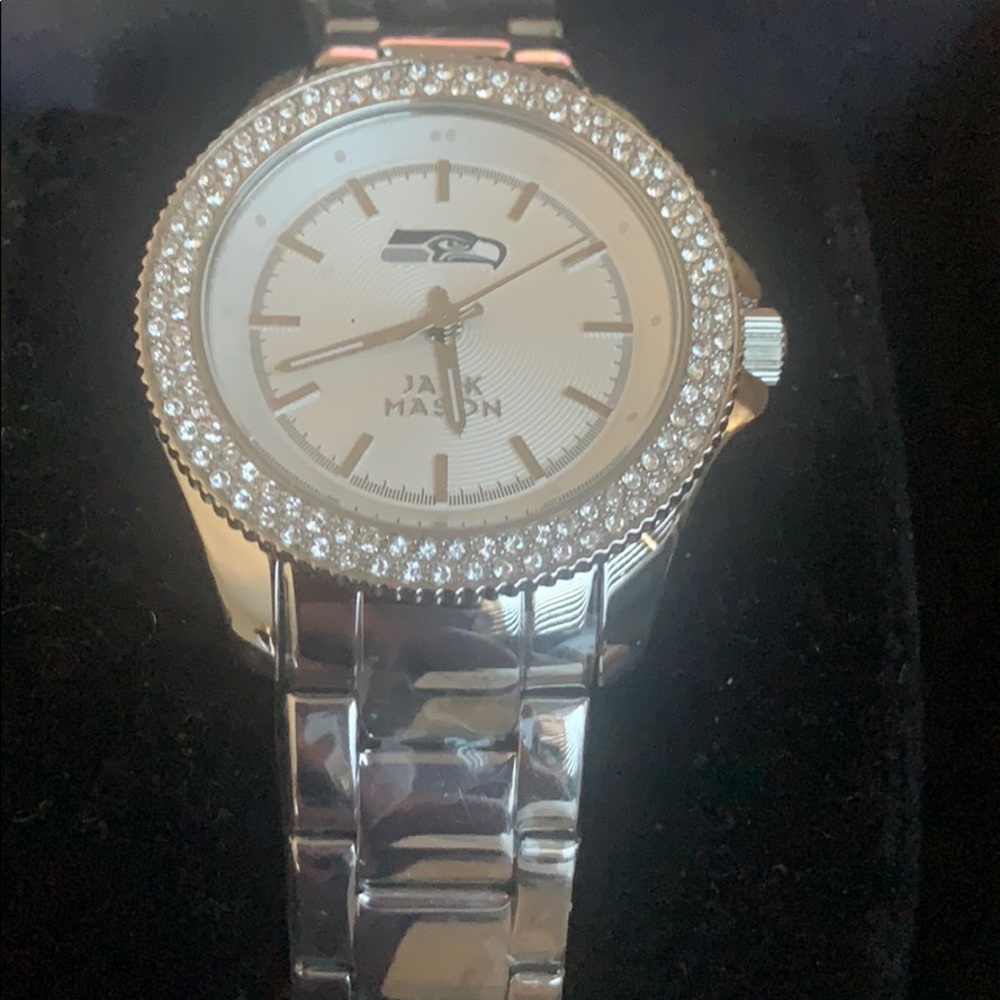 New JML jack mason silver watch new with box unisex new in box